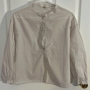 Sula gray cotton top